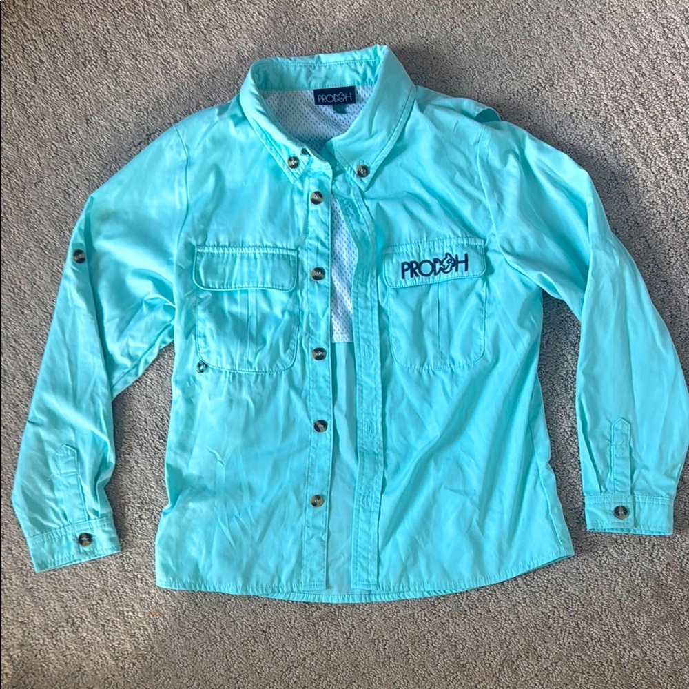 EUC Prodoh boys’ fishing shirt sz 8